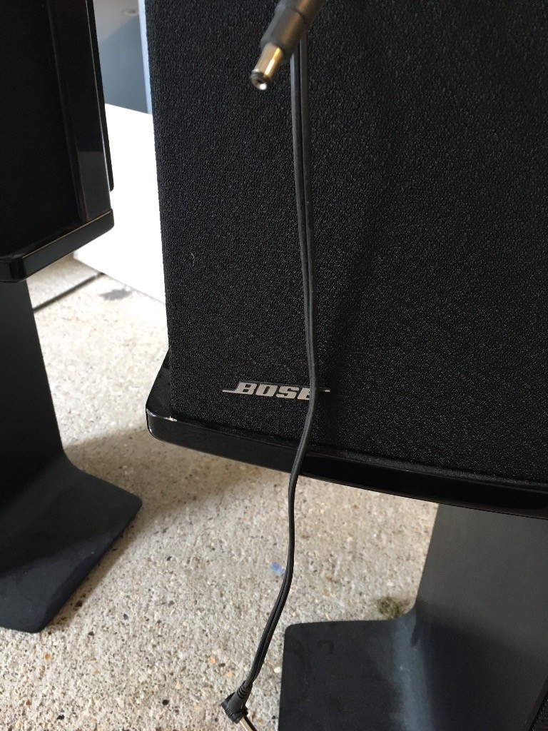 Bose lifestyle music system.. 901 powered speaker system in Oxshott