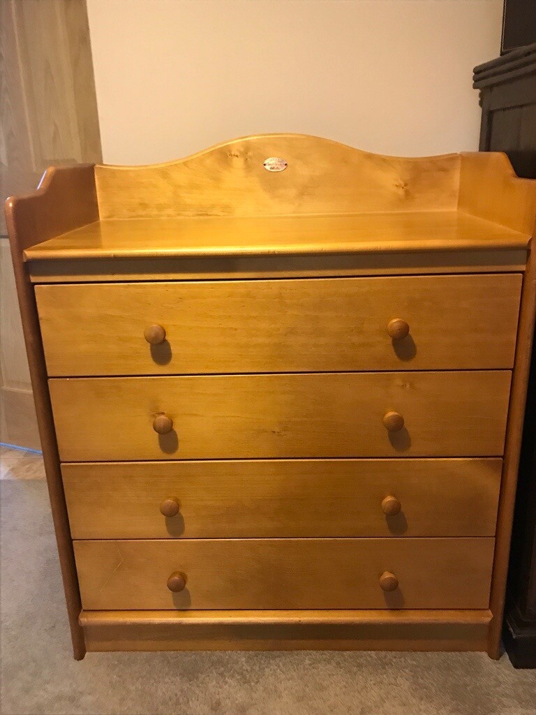 Boori Country Collection Oak Nursery Drawers In Brampton