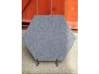 Carpet Tiles Hex Cut, Used Once