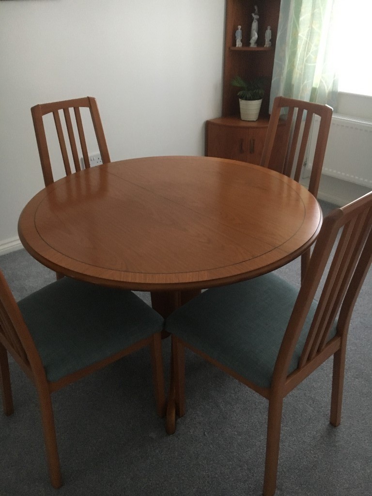 Morris of Glasgow dining table and chairs in Pontprennau, Cardiff