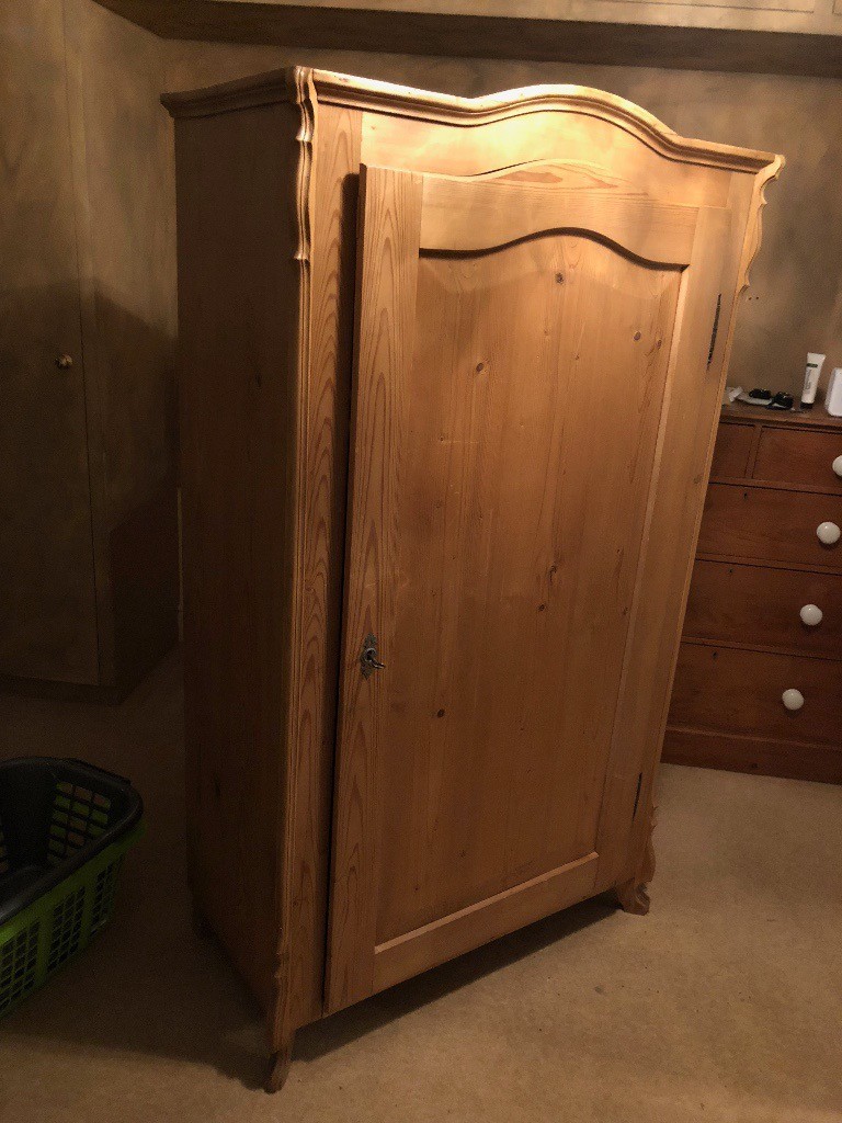 Old Fashioned Slim Depth Wardrobe In Poole Dorset