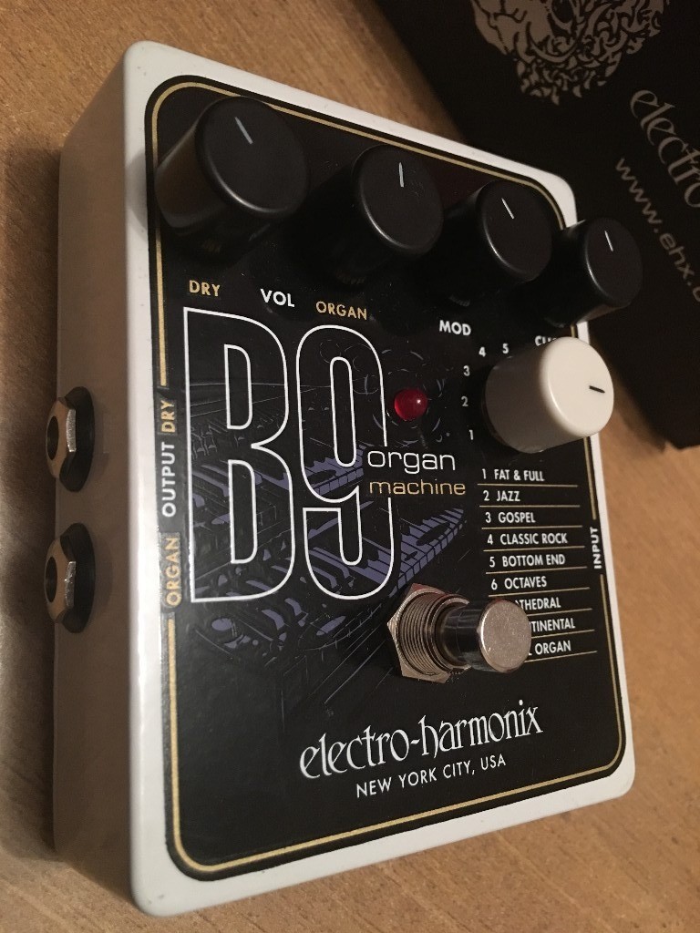ElectroHarmonix B9 guitar organ pedal used but as new in Torquay