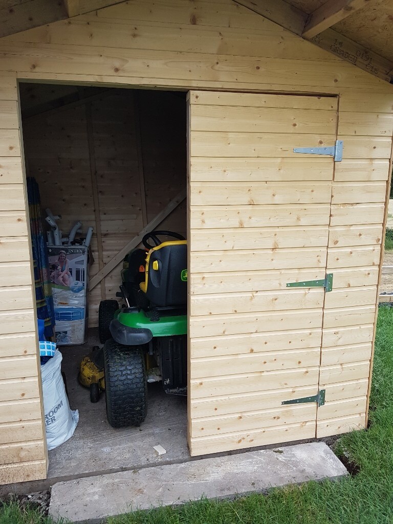 ride on lawnmower garage / summer house in Crumlin, County Antrim