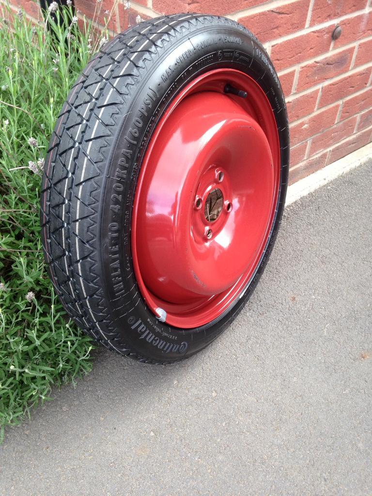 Renault Captur Space Saver Spare Wheel and Continental T125/70 R16 Tyre in Newport Gumtree