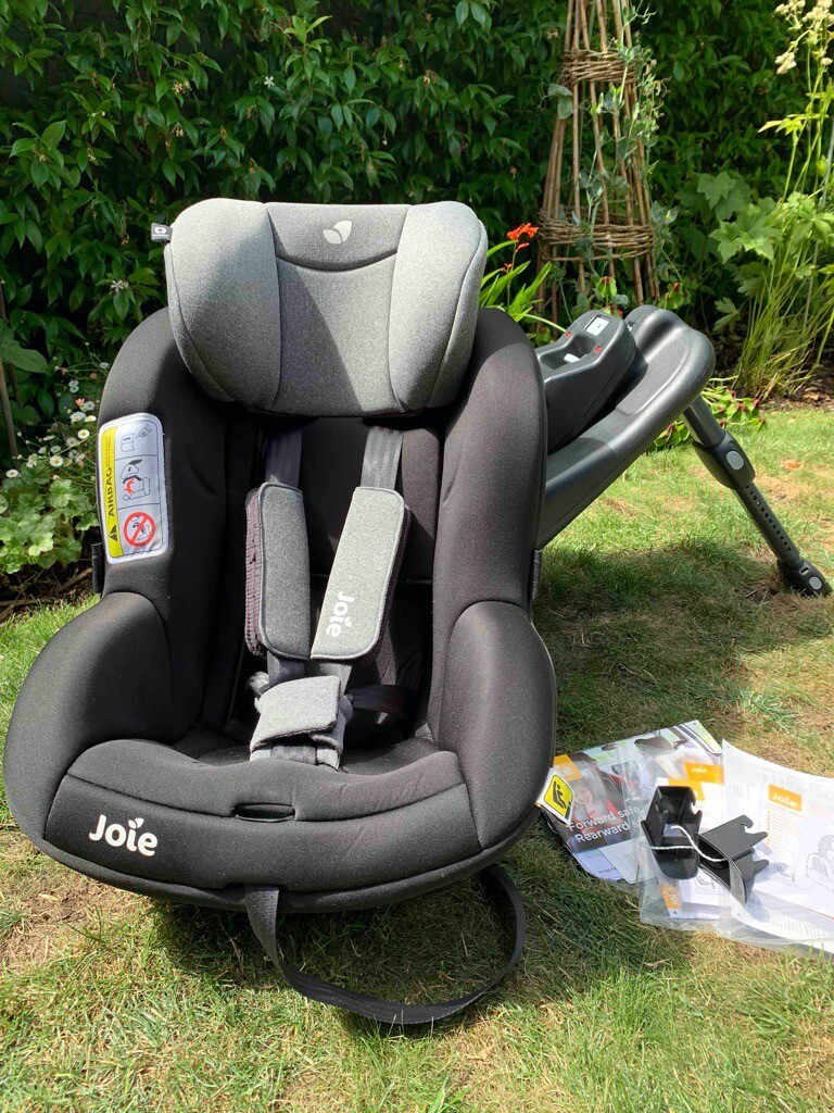 Joie iAnchor Car Seat & Isofix Base Birth to age 4 Grey Marl £80