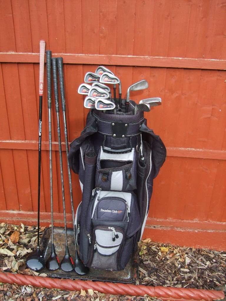 Full set of Apollo Shadow Tour Golf Clubs made in USA in