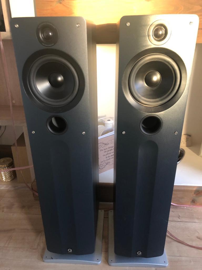 Q Acoustics 1030i floor standing speakers in Plymouth, Devon Gumtree