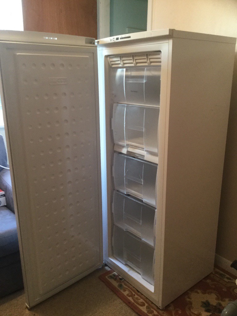 Beko Frost Free Tall Upright Freezer rated to operate indoors or in