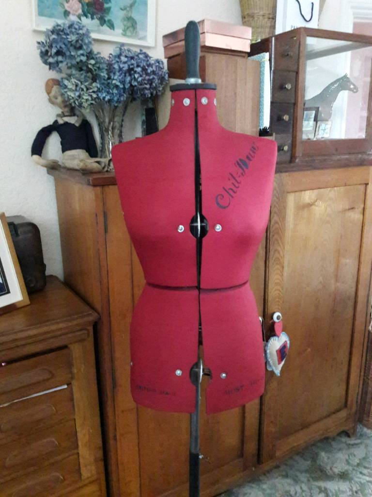 Vintage 1950s dressmaker's dummy mannequin in Pontyclun, Rhondda