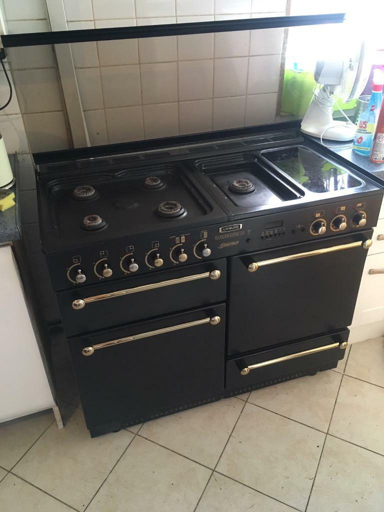 Rangemaster 110 Leisure Gourmet dual fuel range cooker in Whitchurch