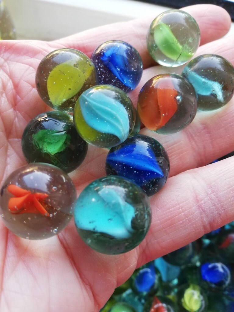 Glass marbles in Southside, Glasgow Gumtree