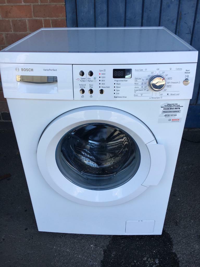 Bosch WAQ283S1GB Vario Perfect 8kg 1400rpm Washing Machine In White