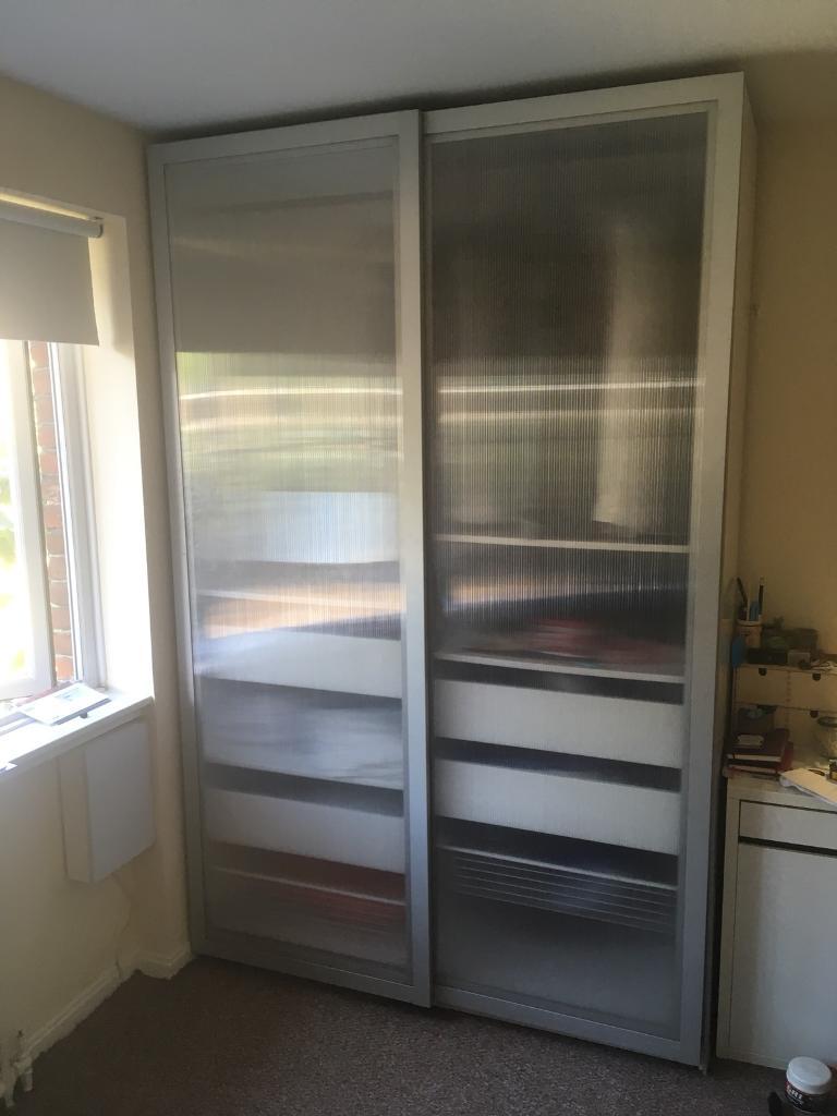 Ikea Pax Wardrobe 236x150x58 Fully Equipped With Lights In Brixton