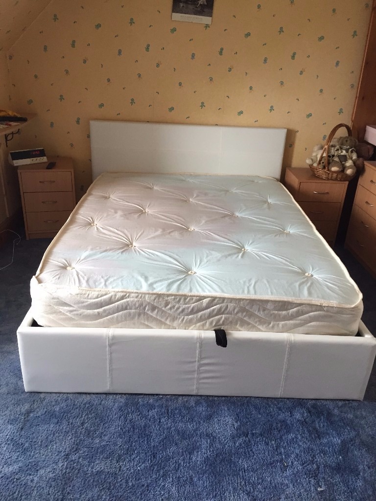 Ottoman Double Bed and mattress. in Perth, Perth and Kinross Gumtree