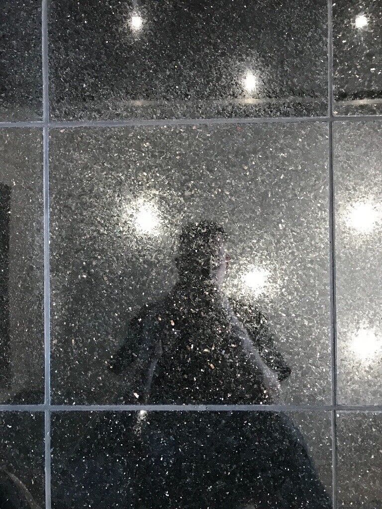 Black Granite Galaxy Sparkle Floor Tiles In Cramlington