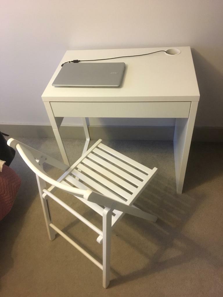 Ikea MICKE desk (with chair) in Norwood, London Gumtree