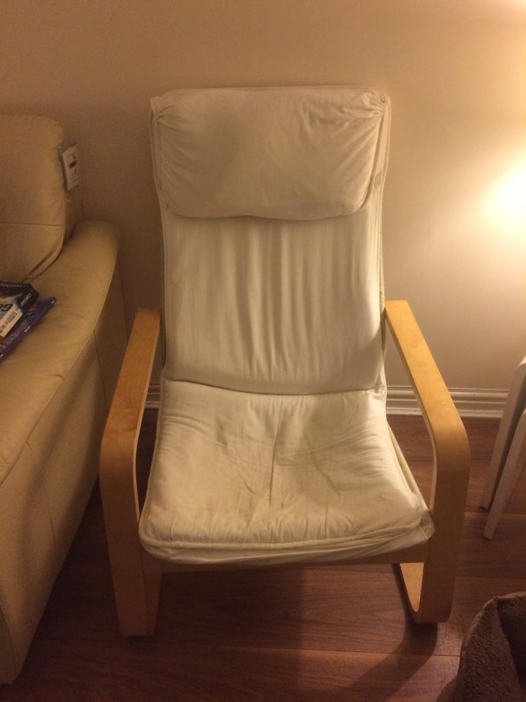 Ikea Poang Fabric Chair In Glasgow Gumtree