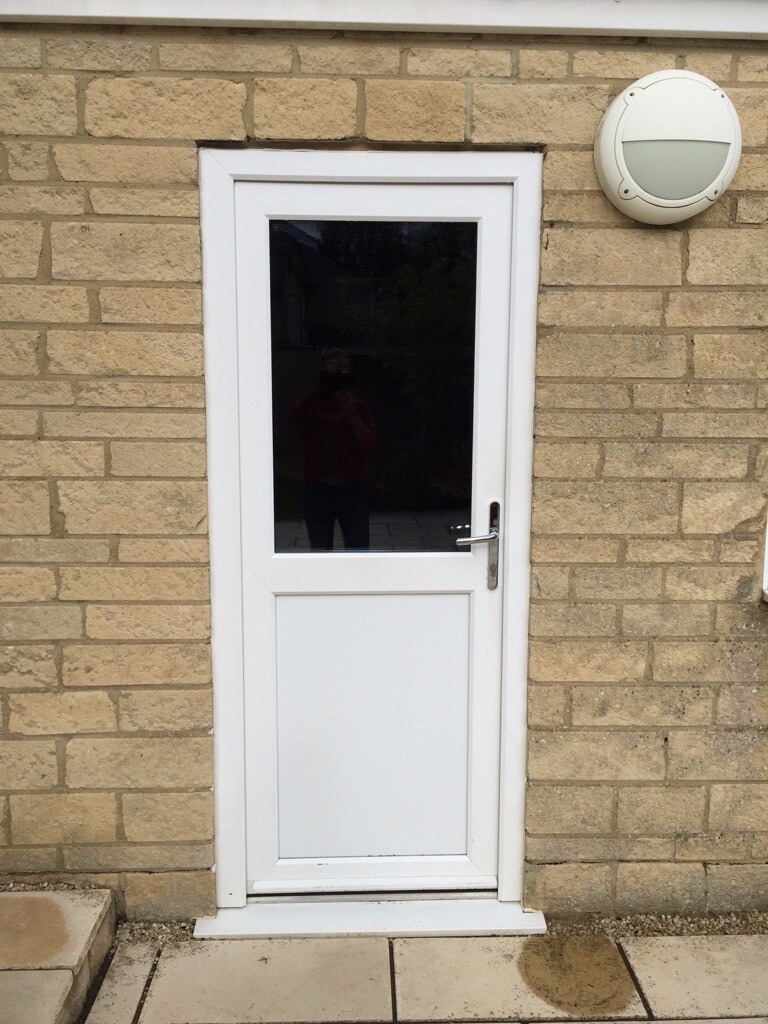 uPVC White External half glazed Door in Witney, Oxfordshire Gumtree