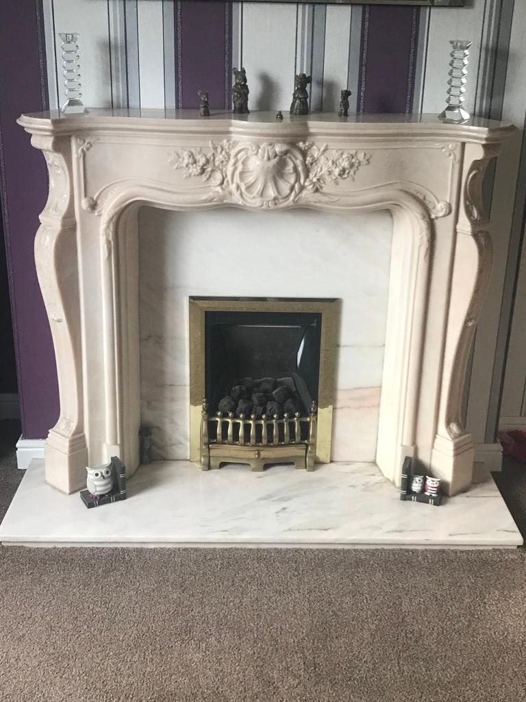 Marble fireplace in Hemsworth, West Yorkshire Gumtree