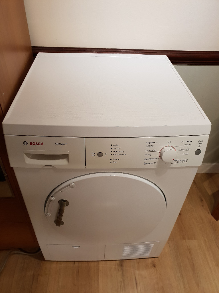 Bosch Condenser Tumble Dryer. Sensor Dry. Family sized drum. Delivery