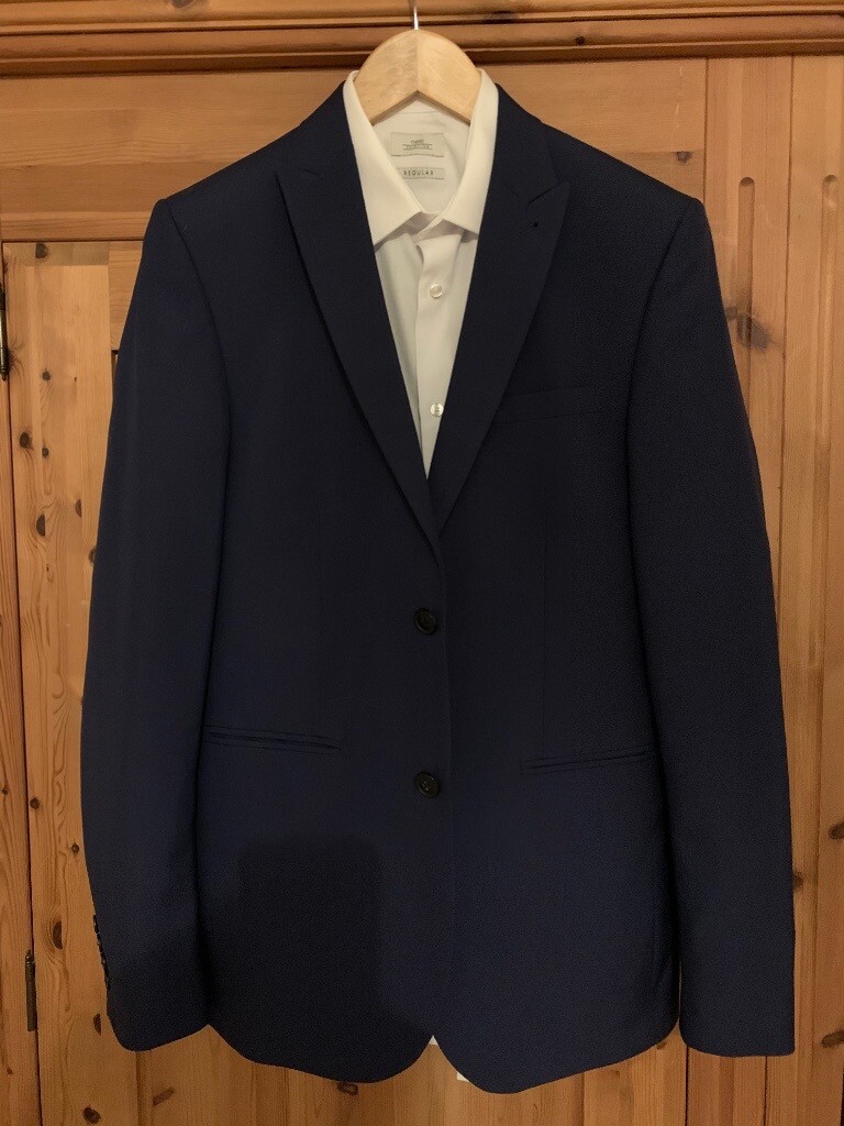 Next Navy Men’s 3 Piece Suit plus Shirt in Plymouth, Devon Gumtree