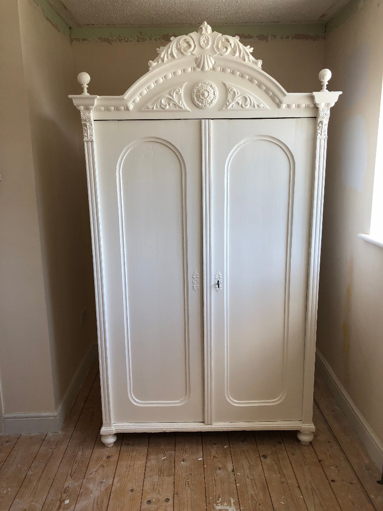 Ornate French Style Antique Wardrobe In Bradford On Avon