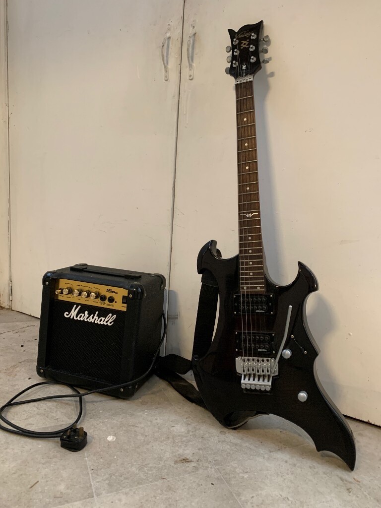 VINTAGE electric guitar plus MARSHALL amp. in Christchurch, Dorset