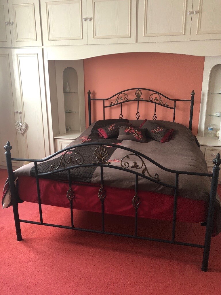 Cast iron double bed frame | in Oadby, Leicestershire ...