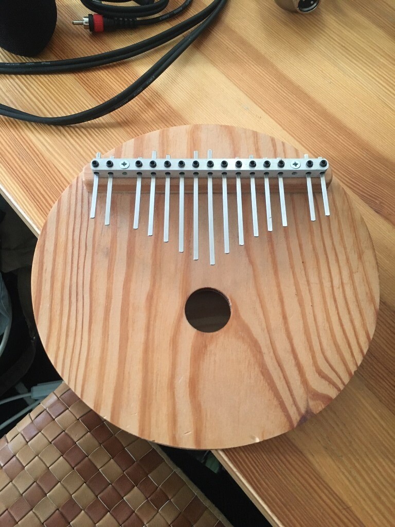 KALIMBA African Thumb Piano Mbira Handmade in Spain wooden 15 key