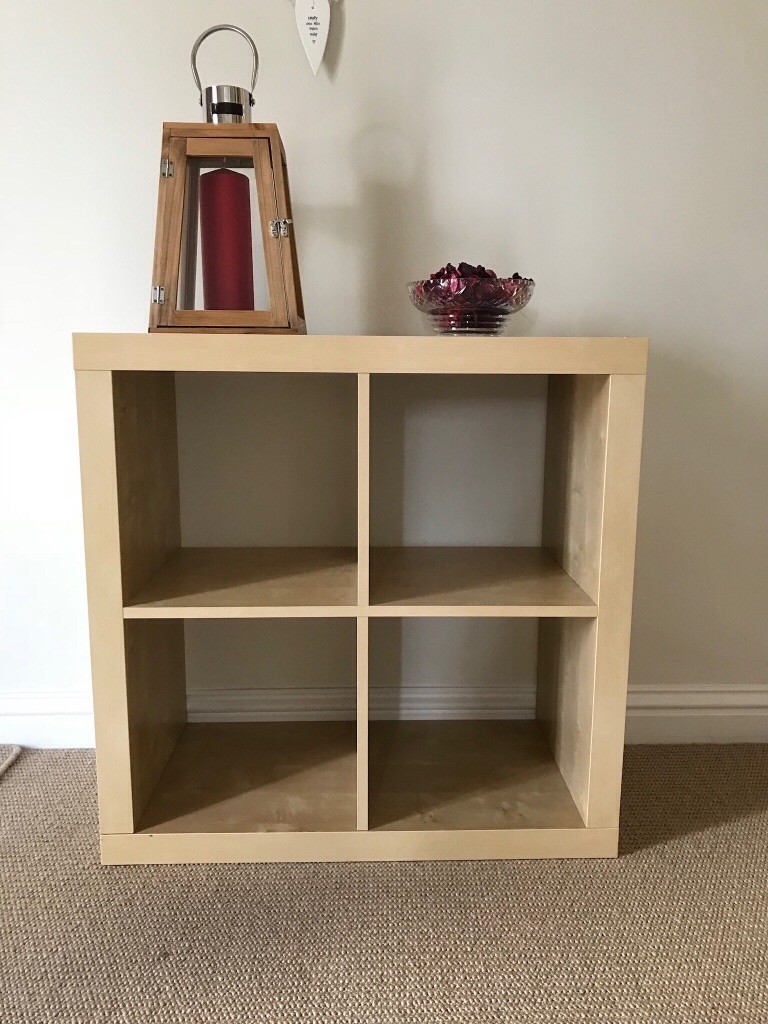 IKEA shelf unit, light wood colour (Billy bookcase). in Brockenhurst