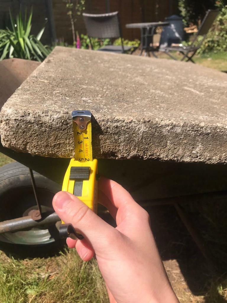 Ex council concrete paving slab flag. 3ft x 2ft in Beeston