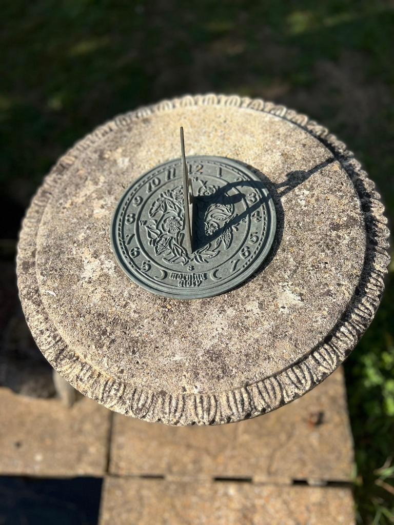 Sundial pillar garden ornament in Enfield, London Gumtree