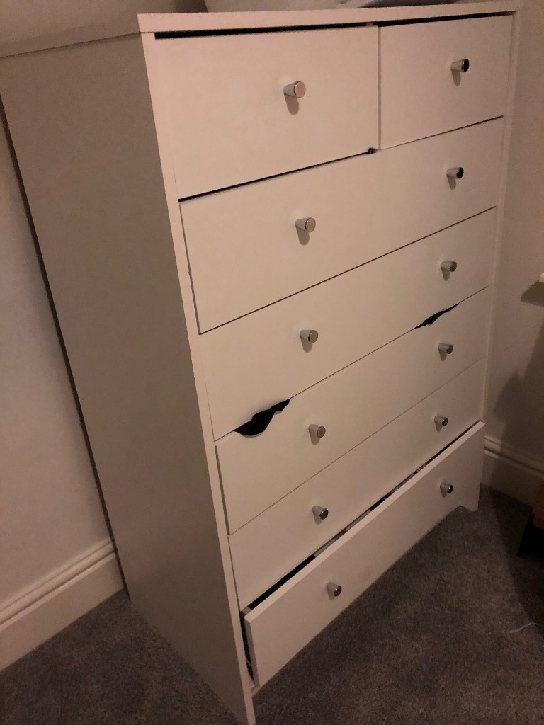 Grey Argos Home Malibu 5 Drawer Narrow Chest Furniture Furniture