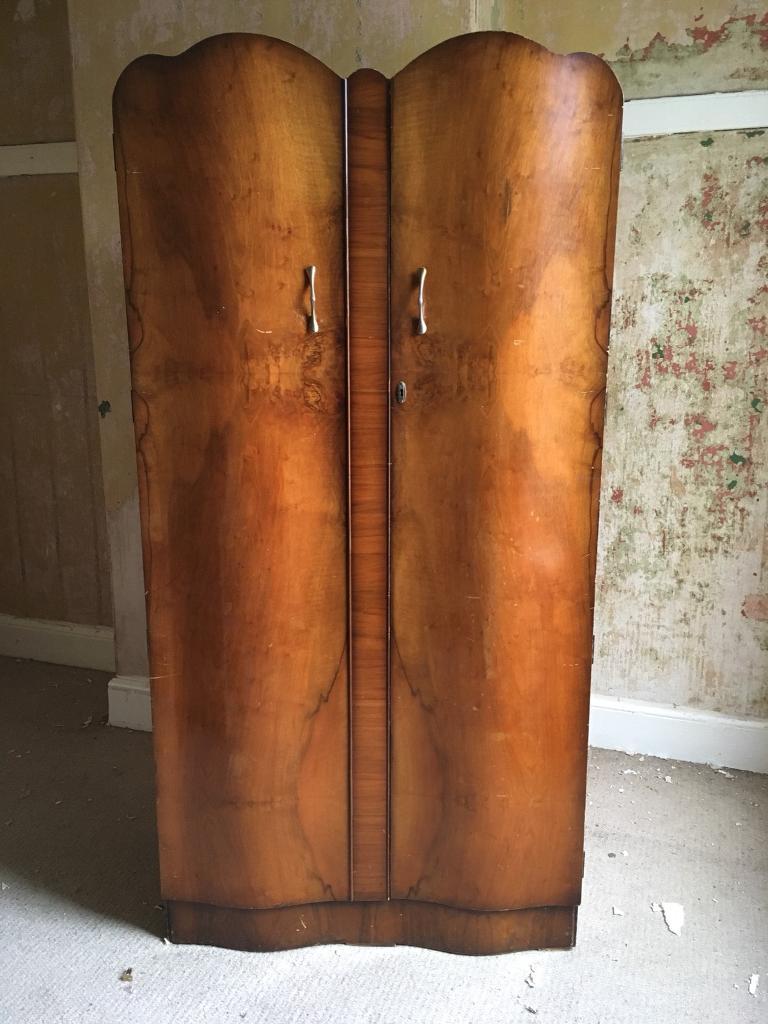 Beautiful curved vintage wardrobe in Grangetown, Cardiff Gumtree