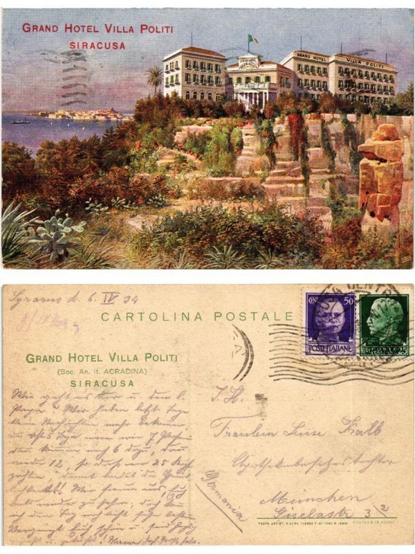 Cpa Siracusa Grand Hotel Villa Politi . Italy (468605)