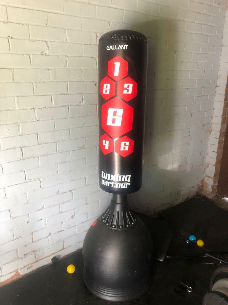 5.5ft Free Standing Boxing Punch Bag Stand MMA Kick Martial Art