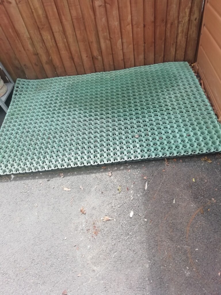 4 large rubber grass mats in Penarth, Vale of Gumtree