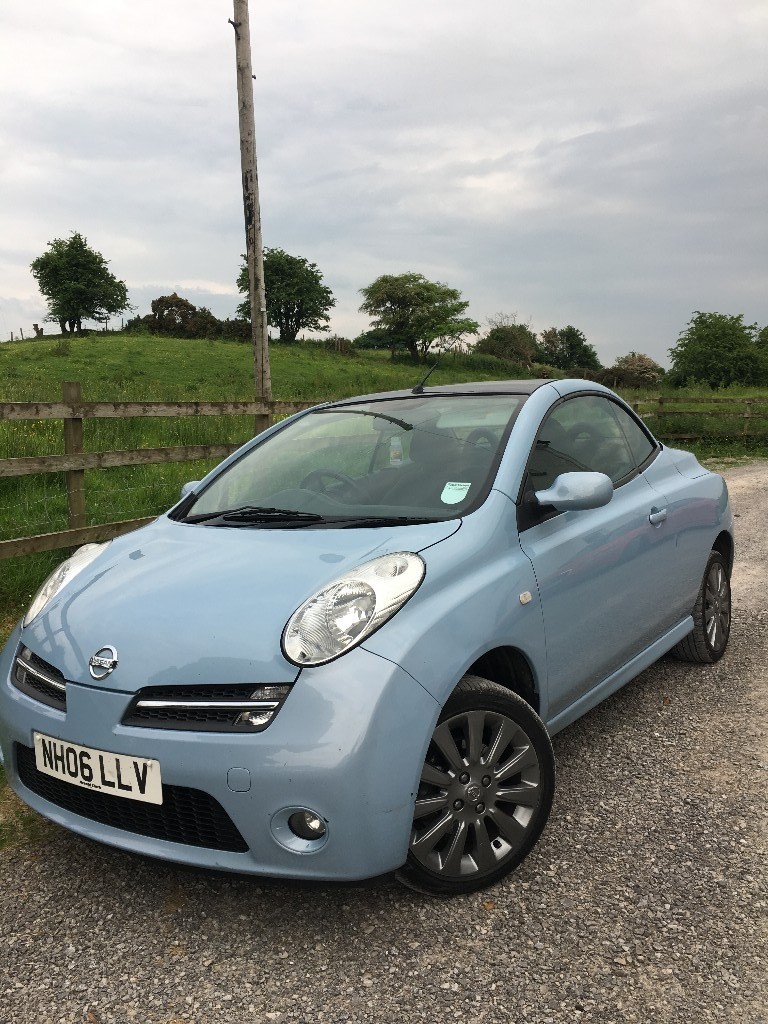 Nissan Micra CC 1.6 Sport Karmann Limited Edition Blue Convertible 2006 in Tempo, County