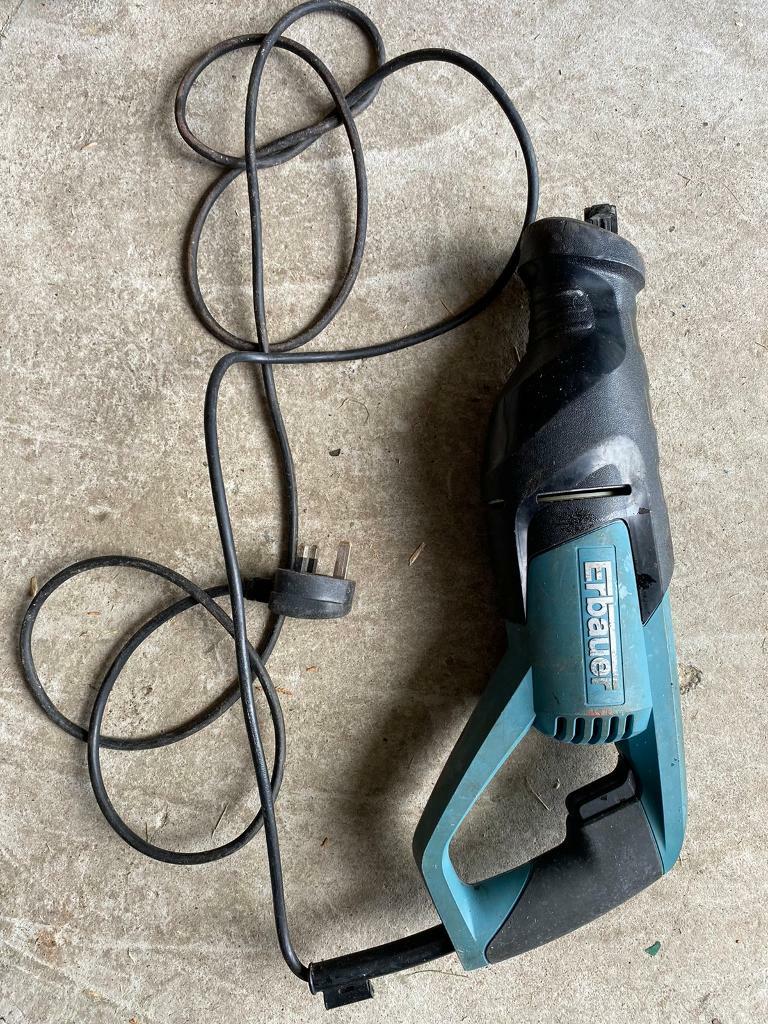 Erbauer broken reciprocating saw Spares or Repairs broken in Bradford