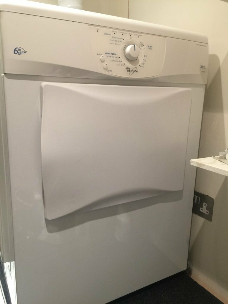 Whirlpool 6th sense AWZ 241 Tumble dryer 5kg load used drum making