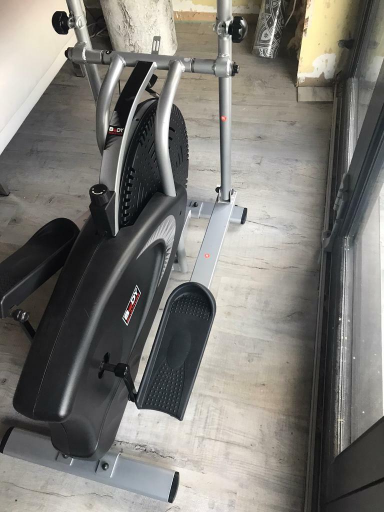 body sculpture 2 in 1 cross trainer and bike