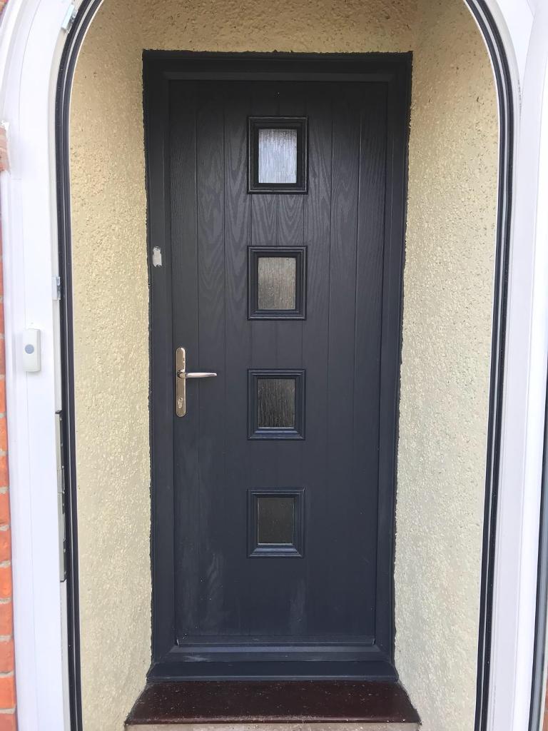 Grey UPVC Door and Frame in Bury St Edmunds, Suffolk Gumtree
