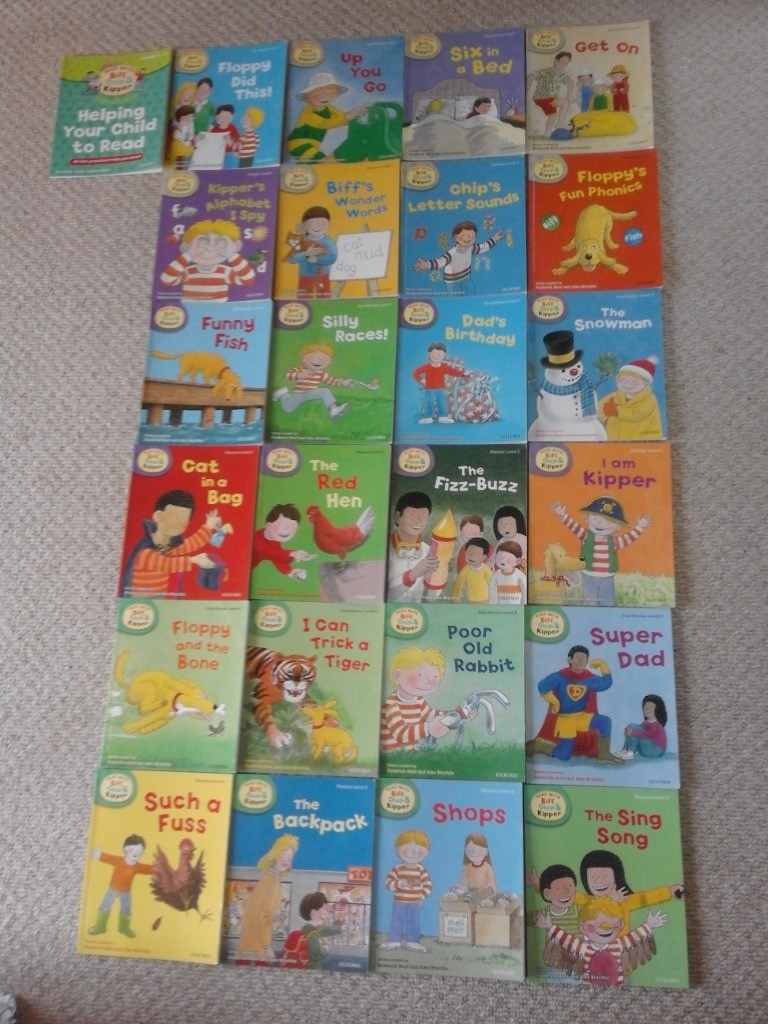 Biff, Chip and Kipper books. Levels 1-3 and 4-6 (Includes 48 Reading ...