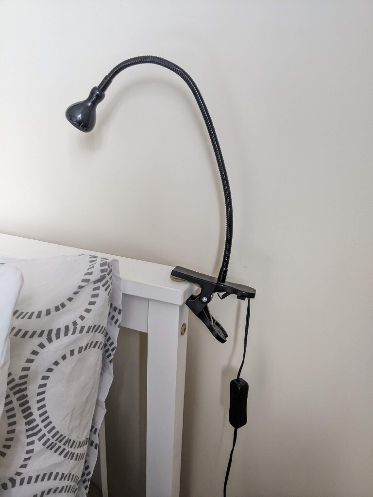IKEA JANSJÖ LED Clamp Spotlight Black in Wimbledon, London Gumtree