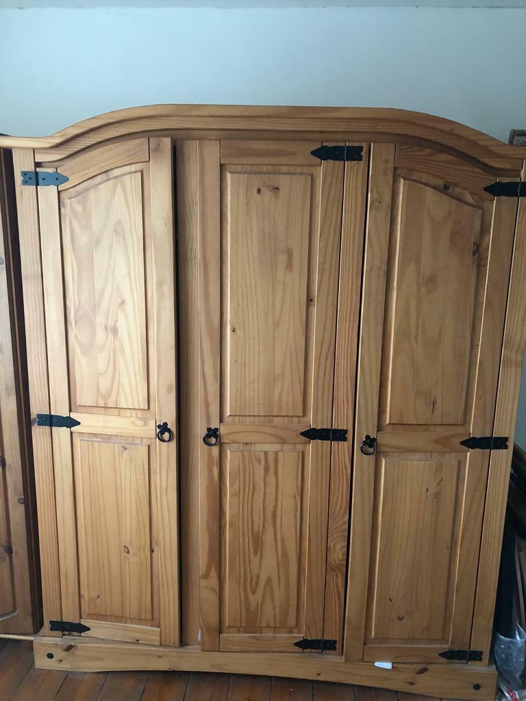 Solid wood triple wardrobe in Oxford, Oxfordshire Gumtree