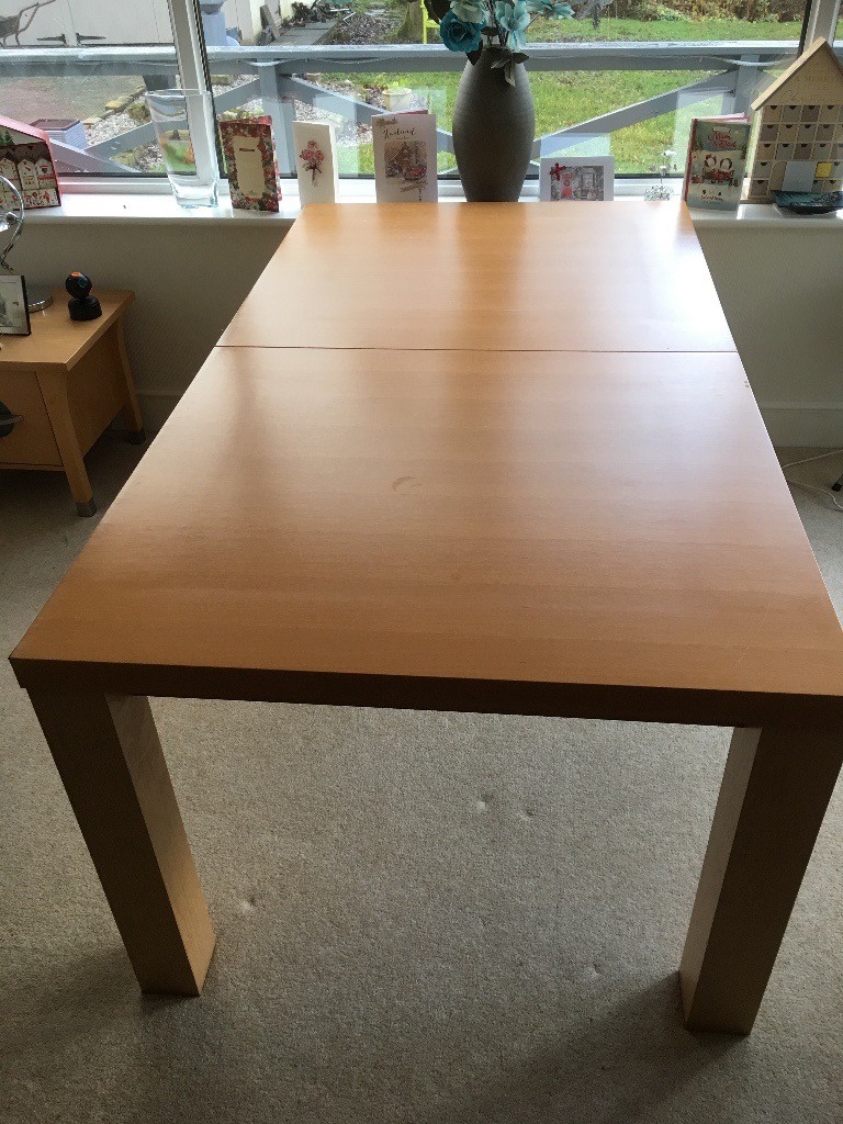 Large Dining Table And 6 Unmarked Upholstered Chairs For Sale In Chapel En Le Frith Derbyshire Gumtree