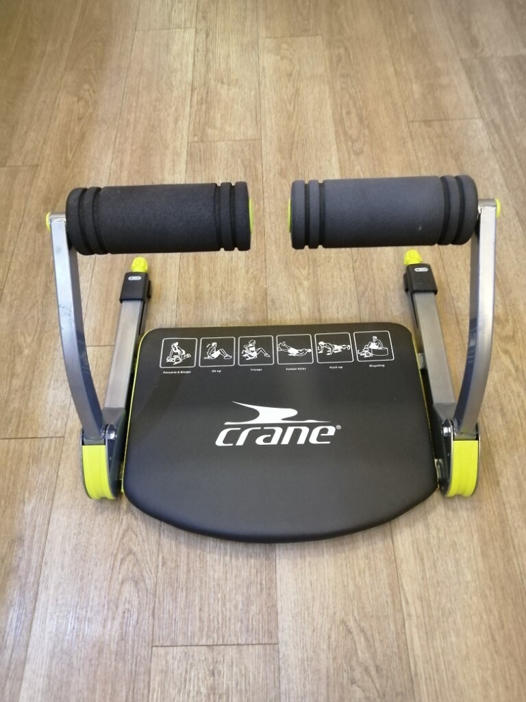 Crane 6in1 Multi Trainer Ab crunch/Sit up & Stepper (2 items) in