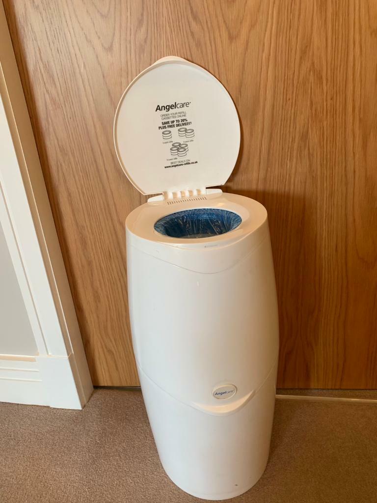 FREE Angel Care Nappy Bin great condition in Dalkeith, Midlothian