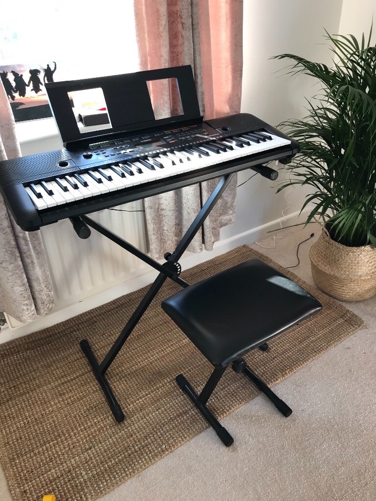 Yamaha keyboard with stand and stool in Braunton, Devon Gumtree