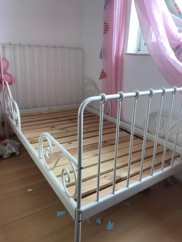 Ikea child’s extendable iron bed in Portslade, East Sussex Gumtree